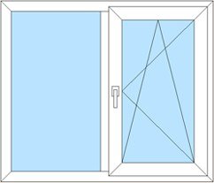 Цена двухстворчатого окна в Гатчине Цена двухстворчатого окна в Гатчине